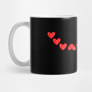 Smiley heart red Mug